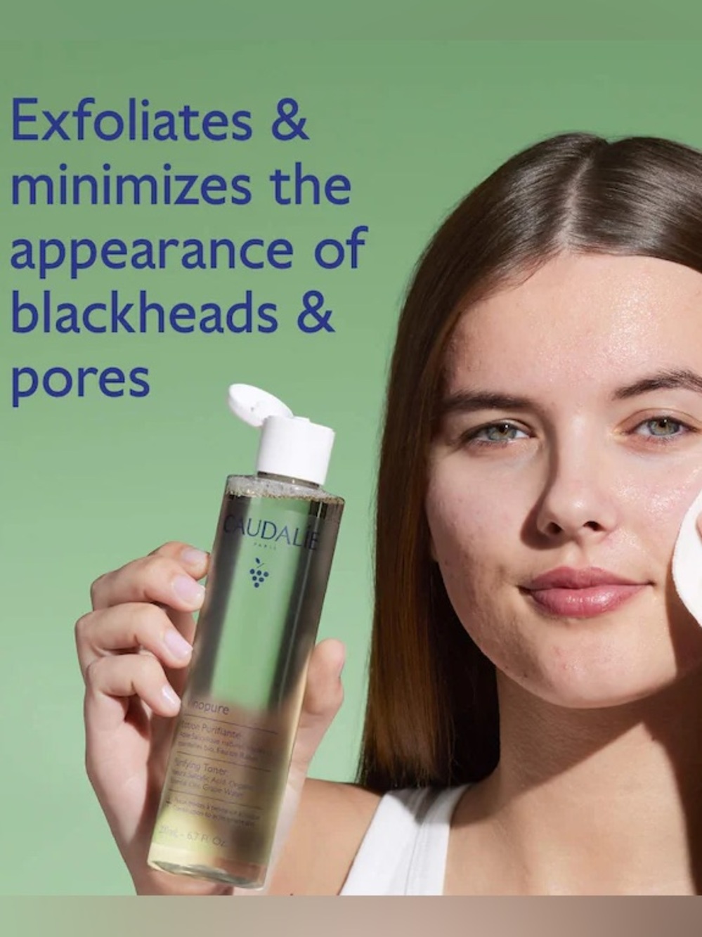 NEW CAUDALIE Vinopure Natural Salicylic Acid Pore Minimizing Toner - Picture 2 of 5